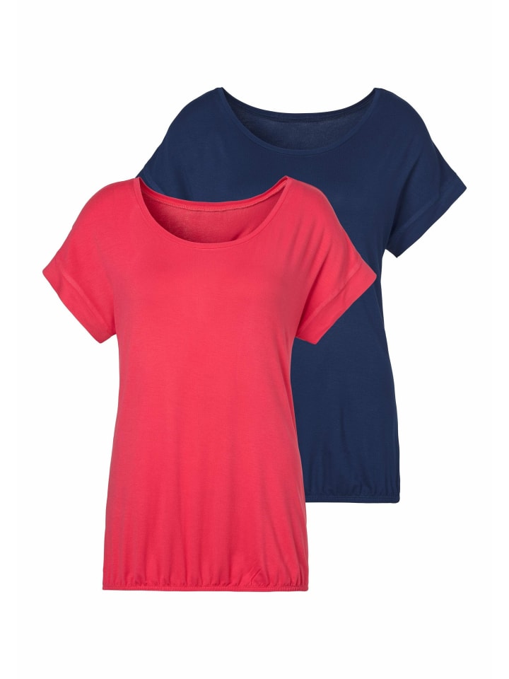 

Рубашка с короткими рукавами кораллового и темно-синего цветов. Vivance