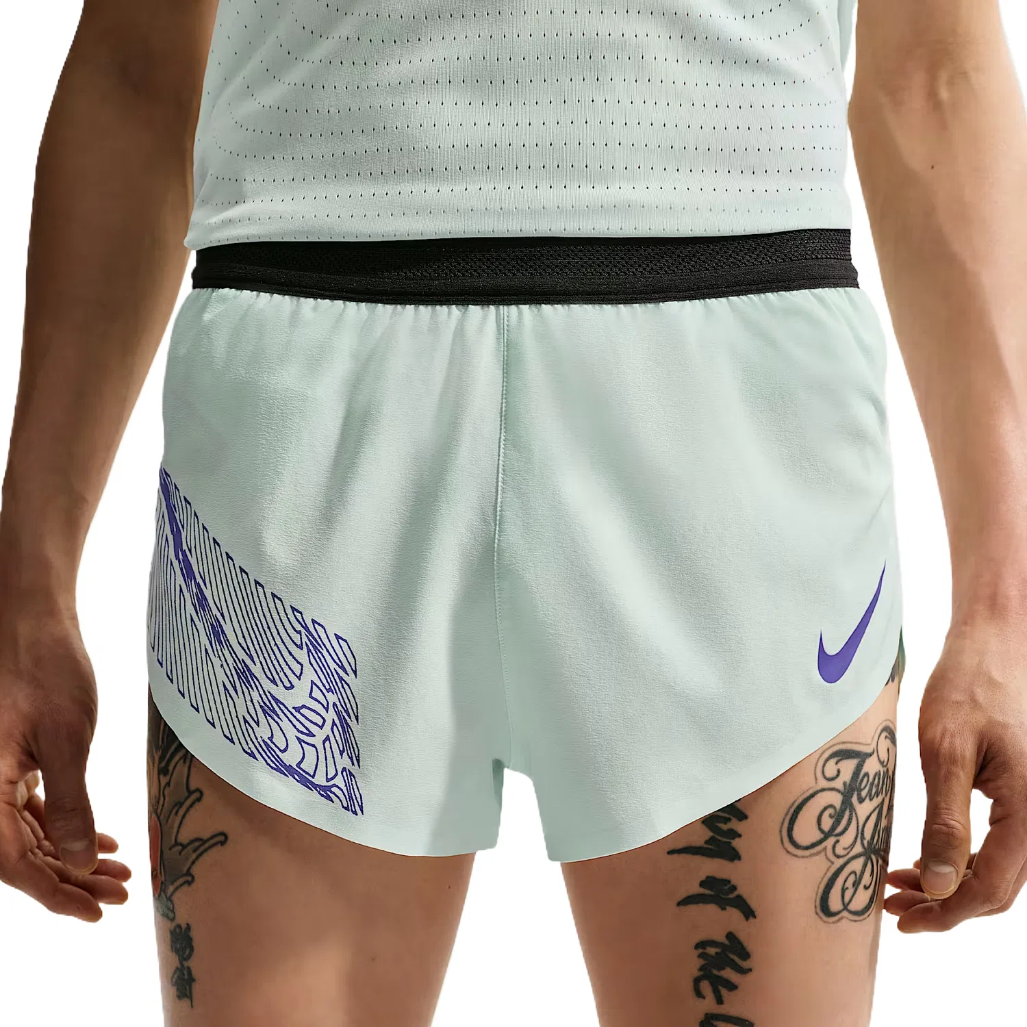 Мужские беговые шорты AEROSWIFT SS26 Nike, Light Green