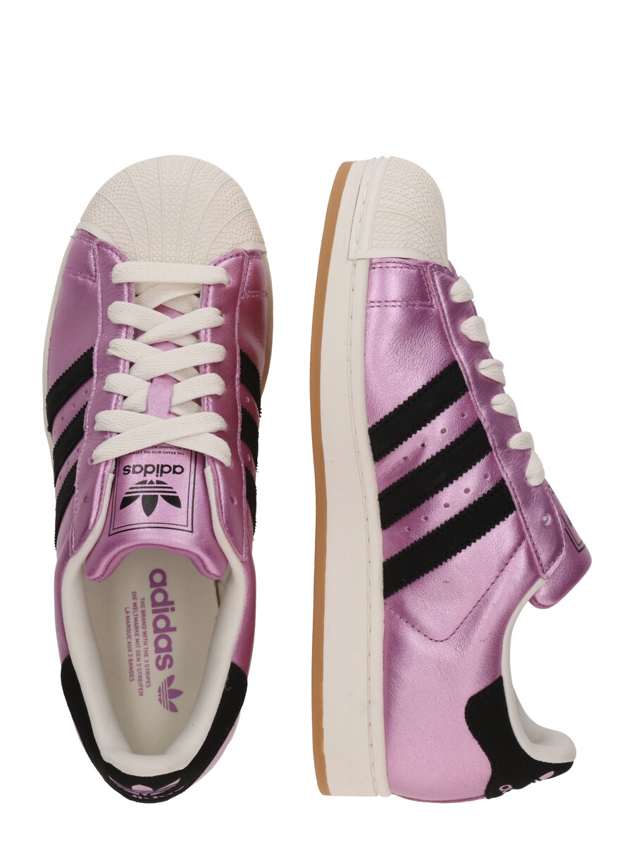 Кроссовки ADIDAS ORIGINALS SUPERSTAR II, Plum — фото 2