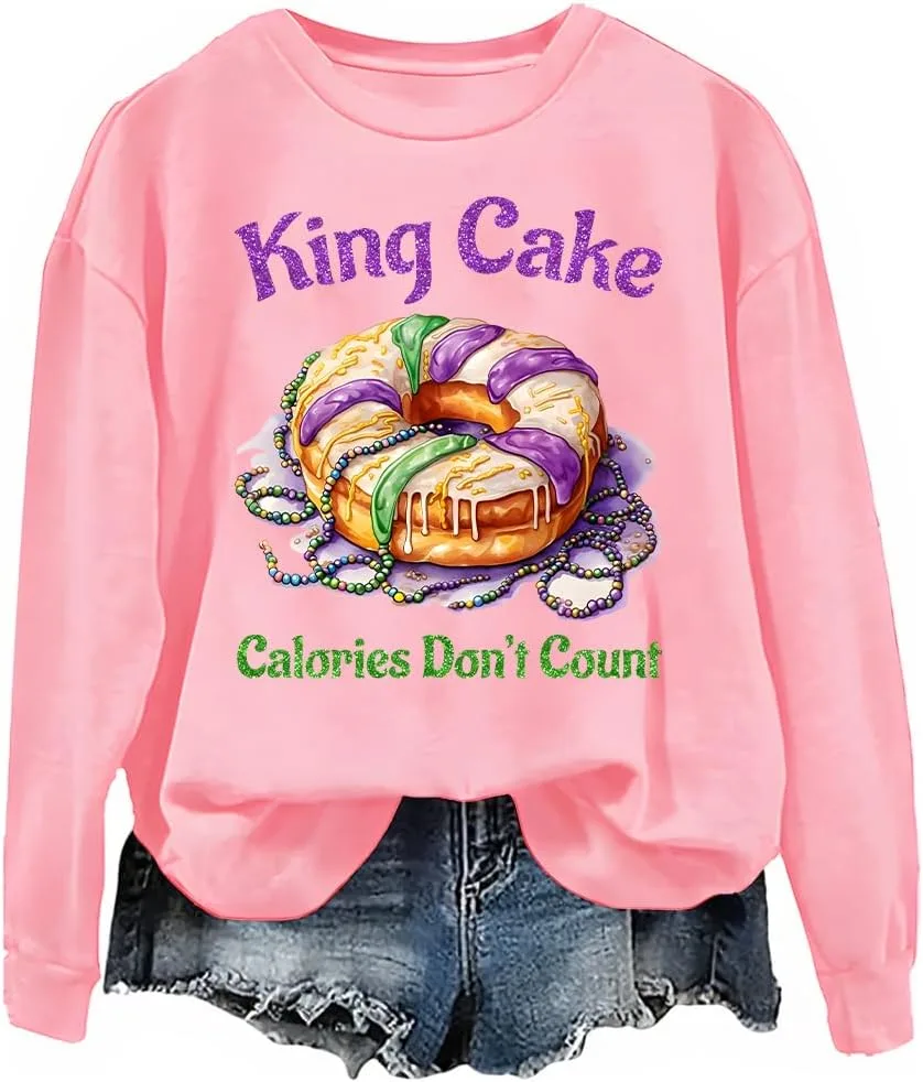 

Толстовка King Cake Calories Don't Count woati