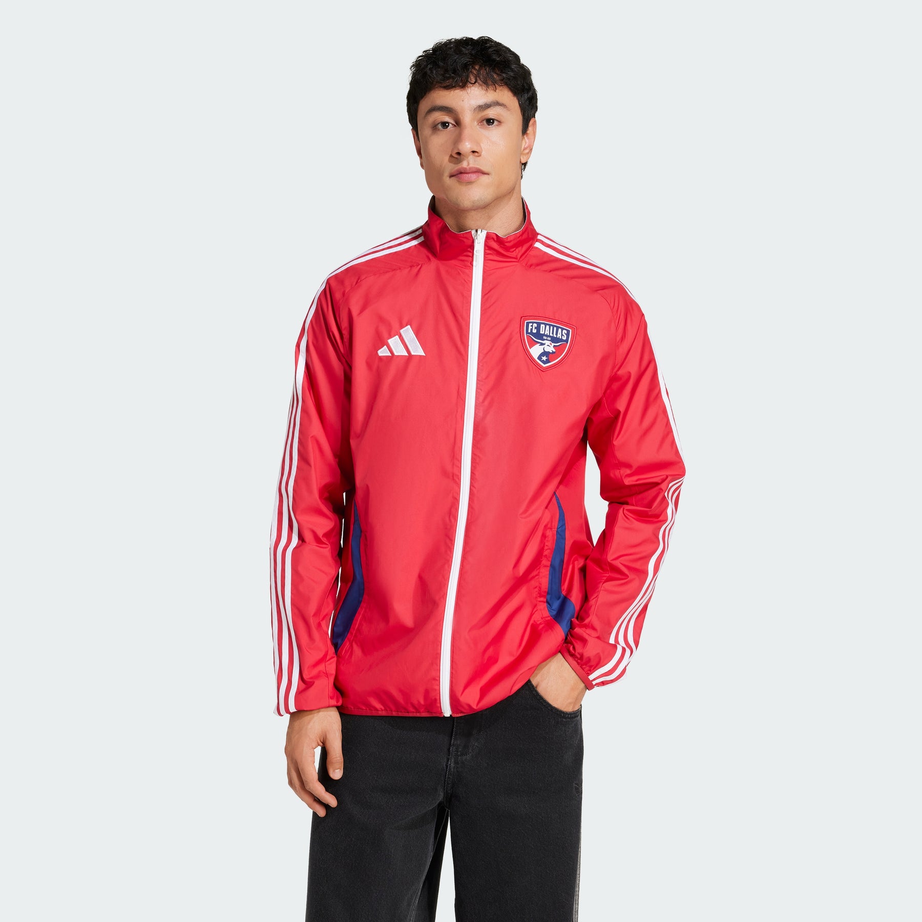 

Куртка ФК Даллас двусторонняя Adidas, blaze red