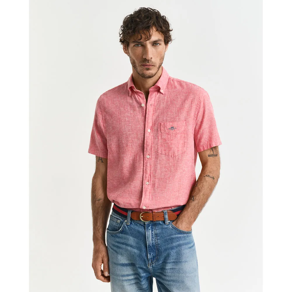 

Рубашка с коротким рукавом Gant 3250083, розовый