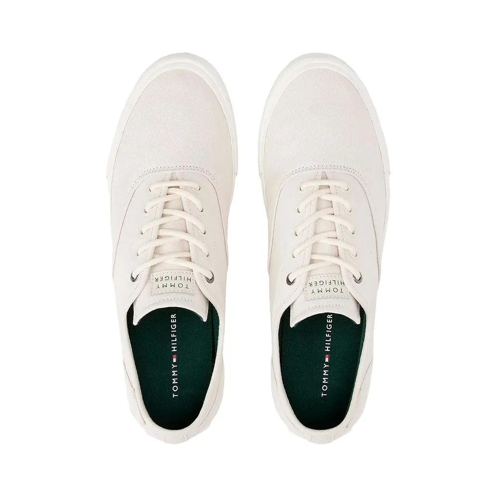 Кроссовки Tommy Hilfiger Hi Vulc, бежевый — фото 4