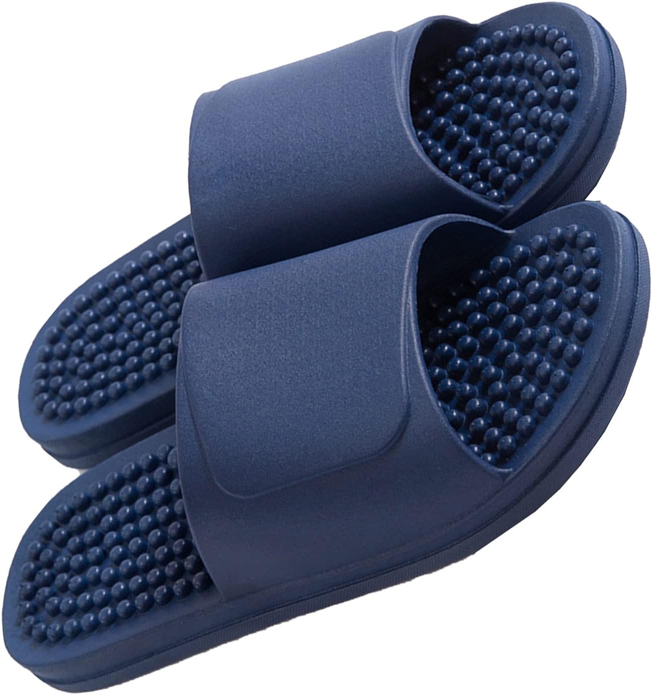 

Массажные тапочки для ног с акупрессурой, рефлексологические сандалии для снятия напряжения в стопах, массажные сандалии для мужчин и женщин, женские тапочки для ванной комнаты (Цвет: розовый, Размер: EUR 36-37) Tucy