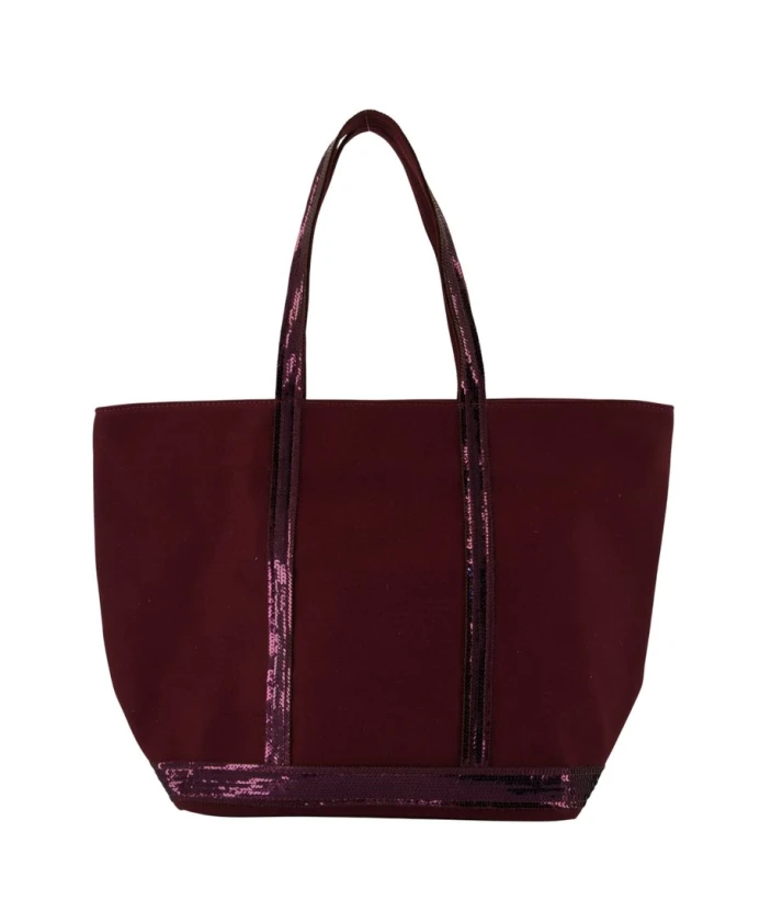 

Фиолетовая хлопковая сумка-шоппер Vanessa Bruno, фиолетовый