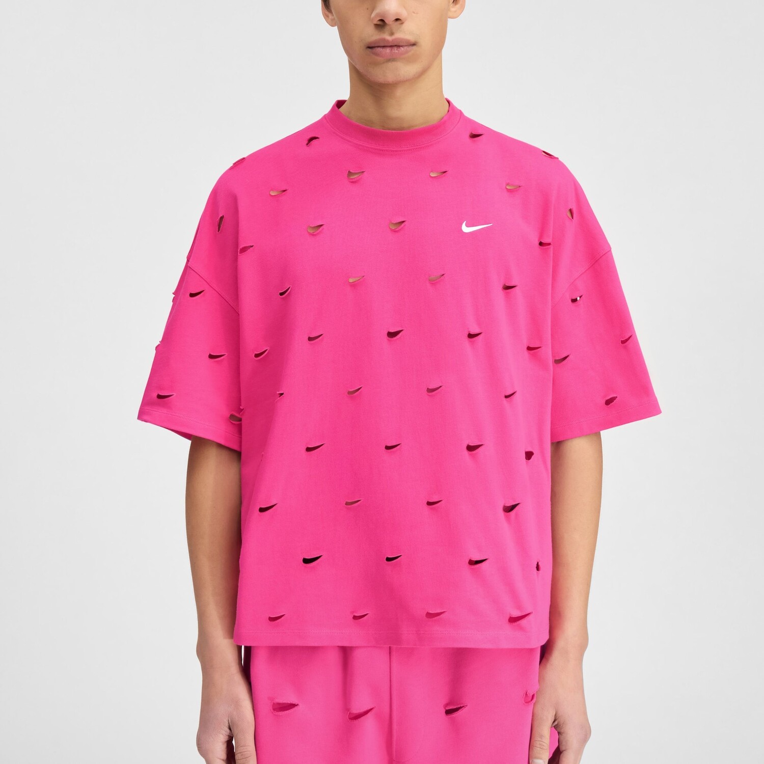 Футболка Jacquemus X Jacquemus унисекс арбузно-красная Nike, красный — фото 2