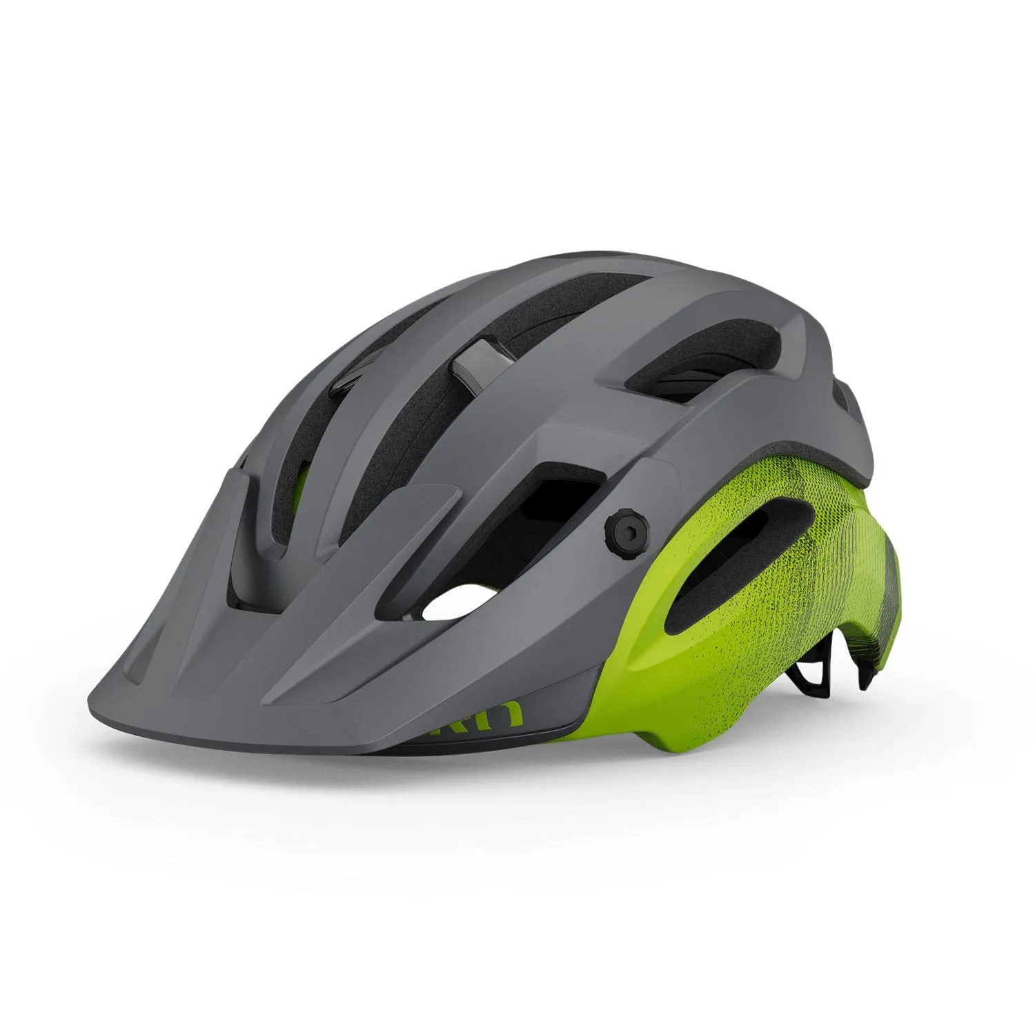 

Шлем велосипедный Manifest Spherical Mips Giro, Matte Metallic Black/Ano Lime