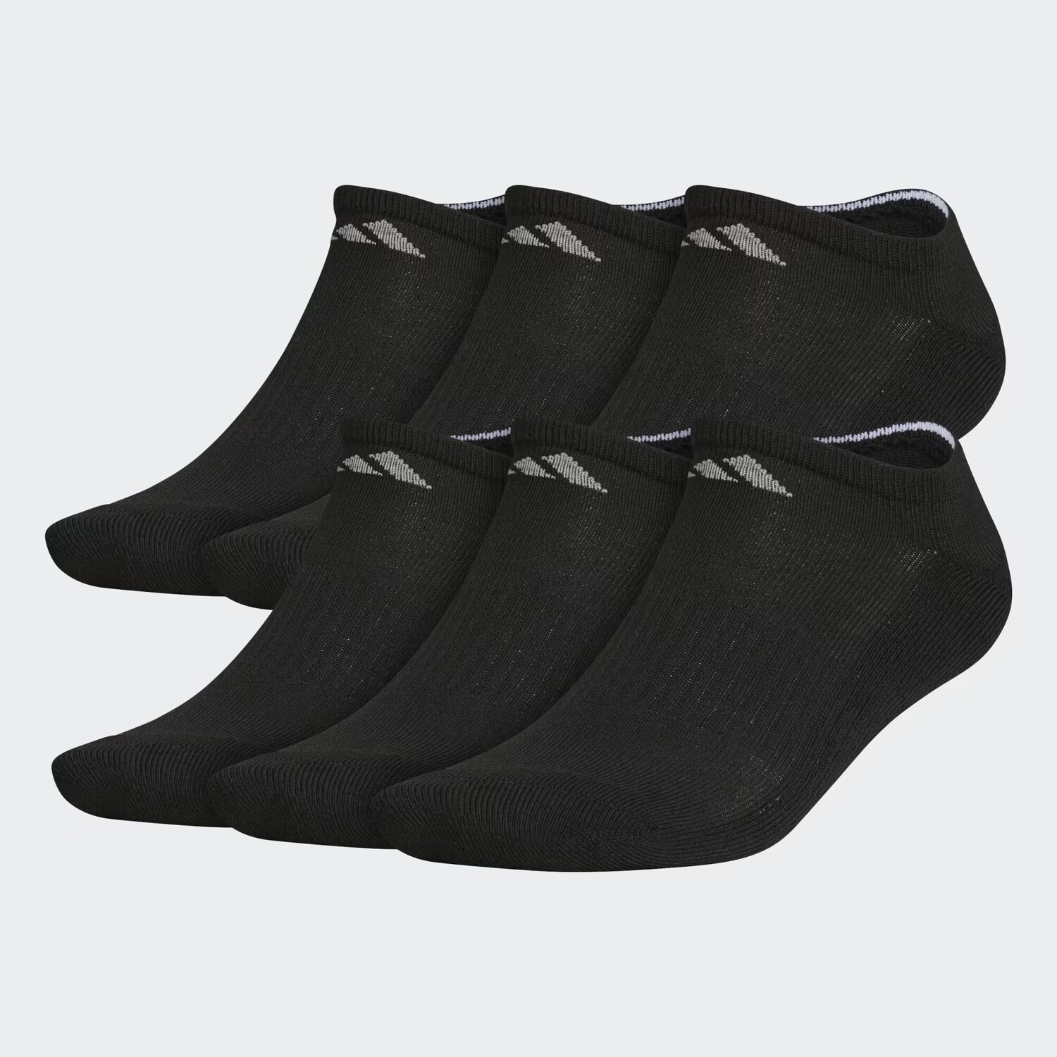 

Спортивные мягкие носки для неявок, 6 пар Adidas, Black