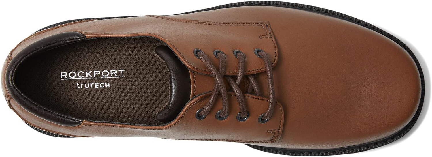 Оксфорды Main Route Northfield Waterproof Rockport, цвет Dark Brown Leather — фото 2