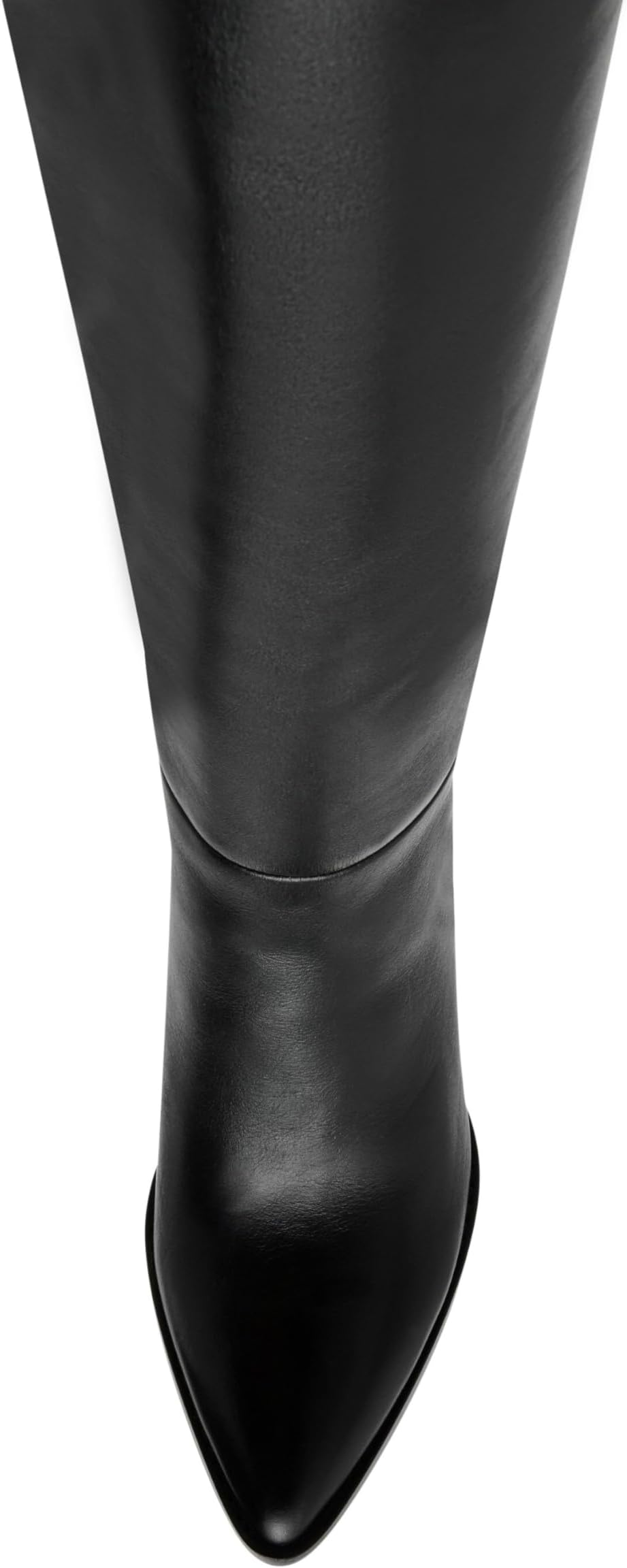 Женские сапоги Steve Madden Brittan кожаные высокие, черный — фото 2