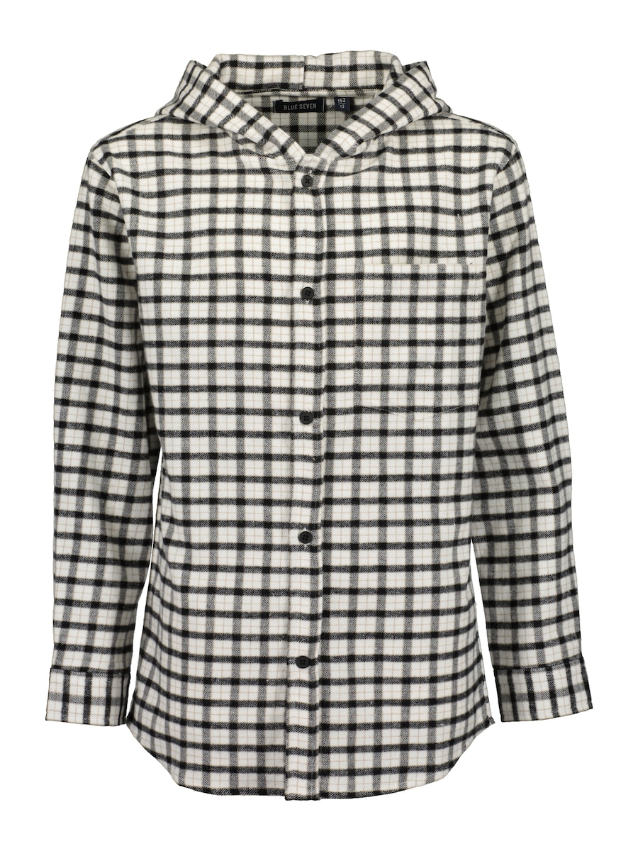 

Рубашка на пуговицах классического кроя BLUE SEVEN, от белого