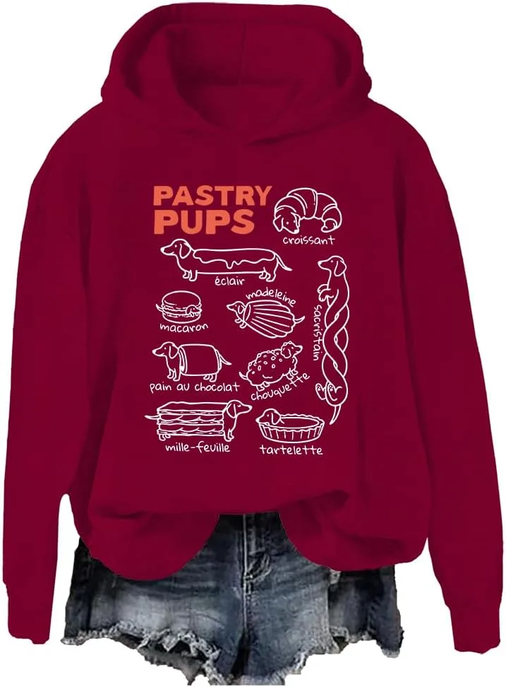 

Толстовка Pastry Pups с милым дизайном Cynvor