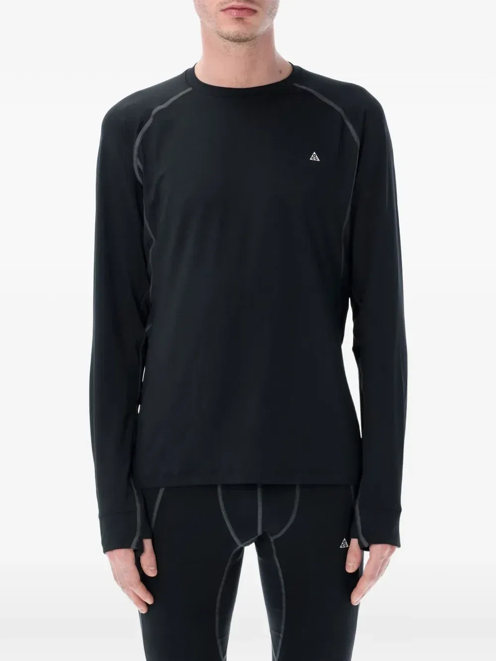 Футболка Wildsee с длинными рукавами Nike, черный