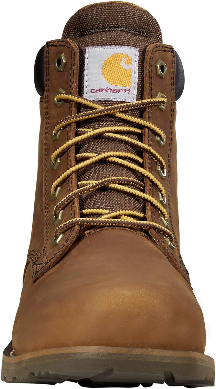 Мужские водонепроницаемые стальные ботинки Carhartt Frontier 6, коричневый — фото 4