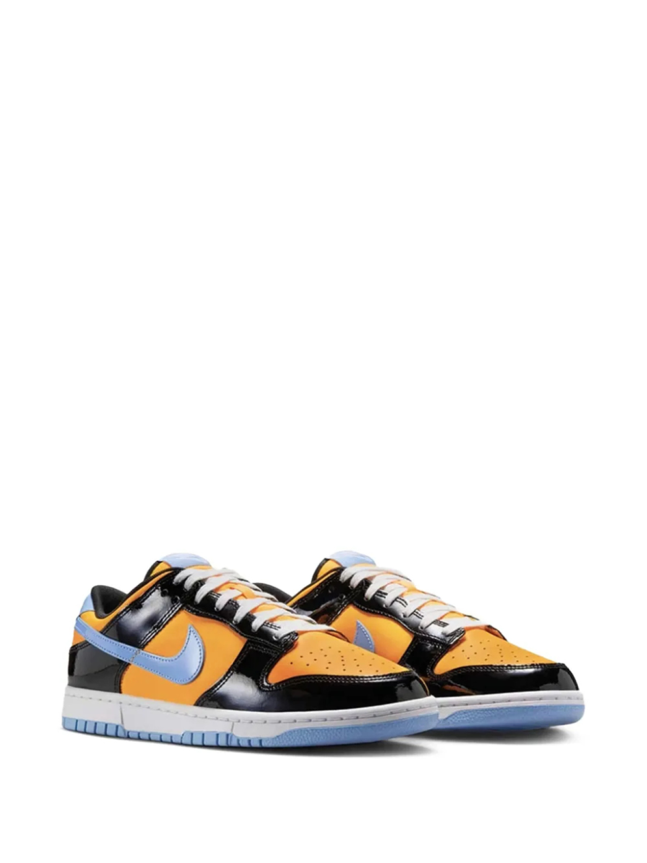 Кроссовки Dunk Low Nike, желтый — фото 2