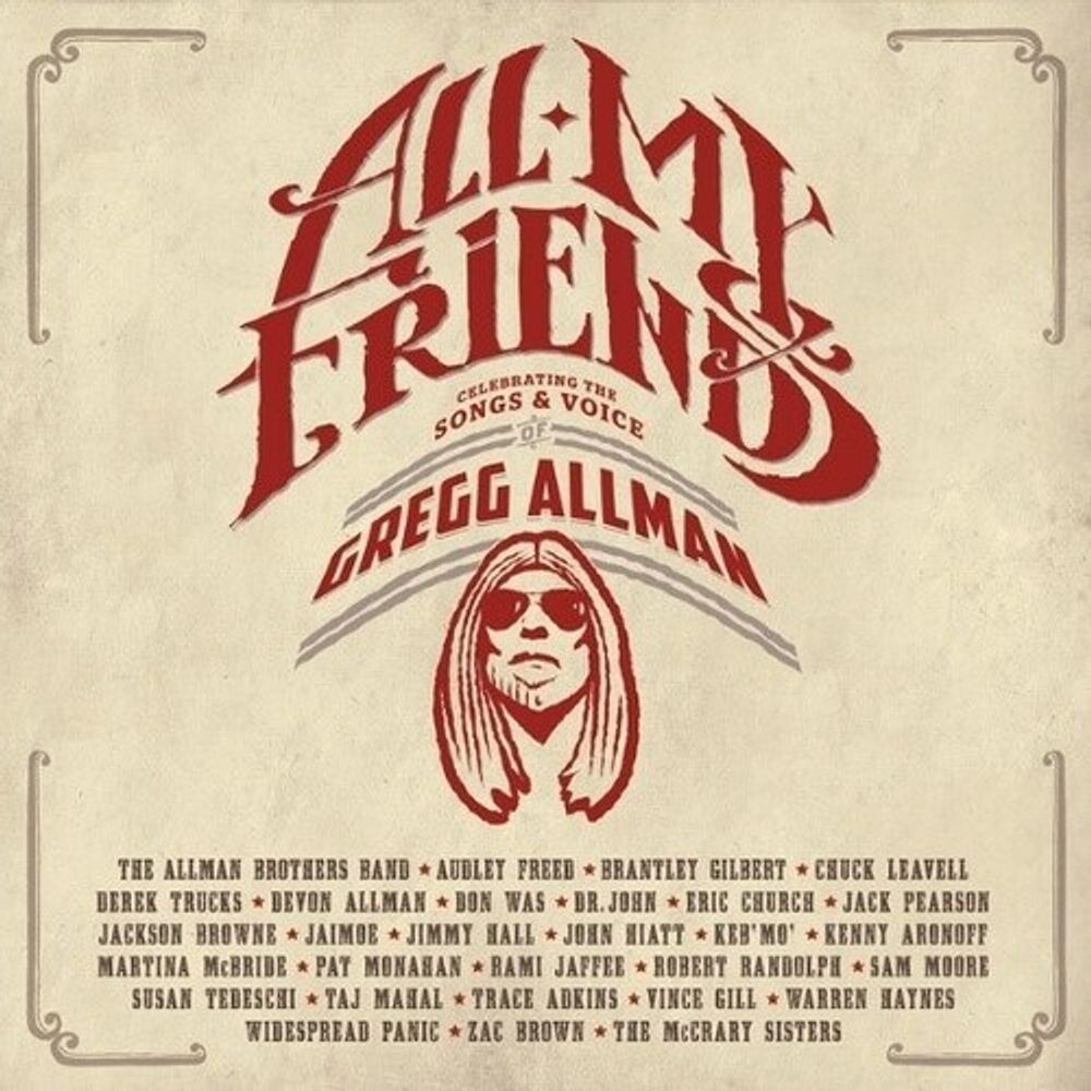 

Виниловая пластинка LP All My Friends: Celebrating The Songs & Voice Of Gregg Allman [Gold Vinyl] - Various Artists