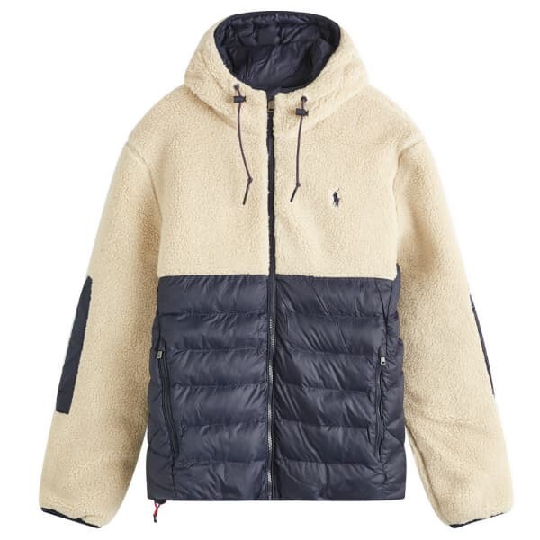 

Утепленная куртка с капюшоном Polo Ralph Lauren, синий