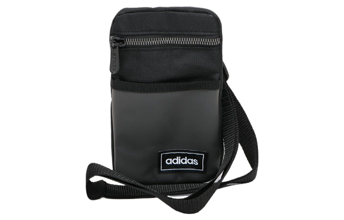 

Adidas Neo Полиэстеровая наплечная сумка через плечо обычная унисекс черная, Black