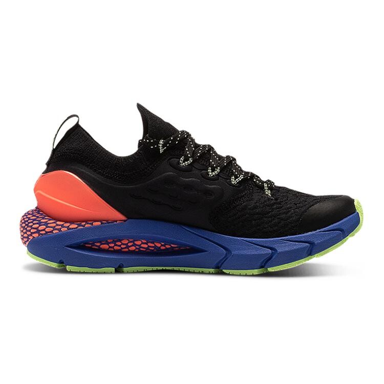 Детские кроссовки HOVR Phantom 2 GS Low-top черные/синие Under Armour — фото 2