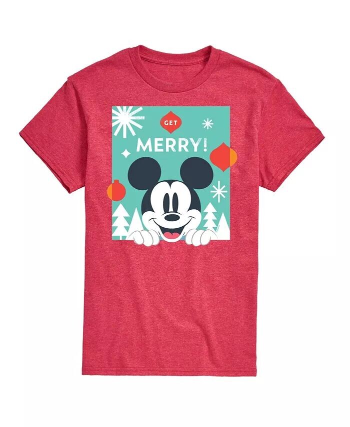 

Мужская футболка Disney Holiday с короткими рукавами AIRWAVES, красный