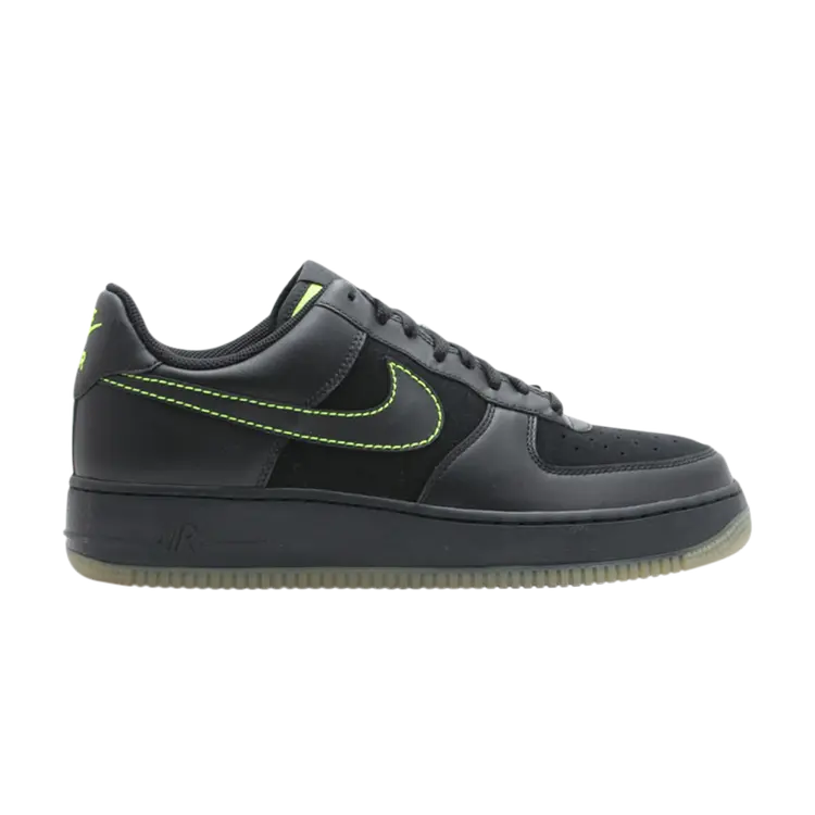 

Кроссовки Nike Air Force 1 '07 'Black Volt', черный