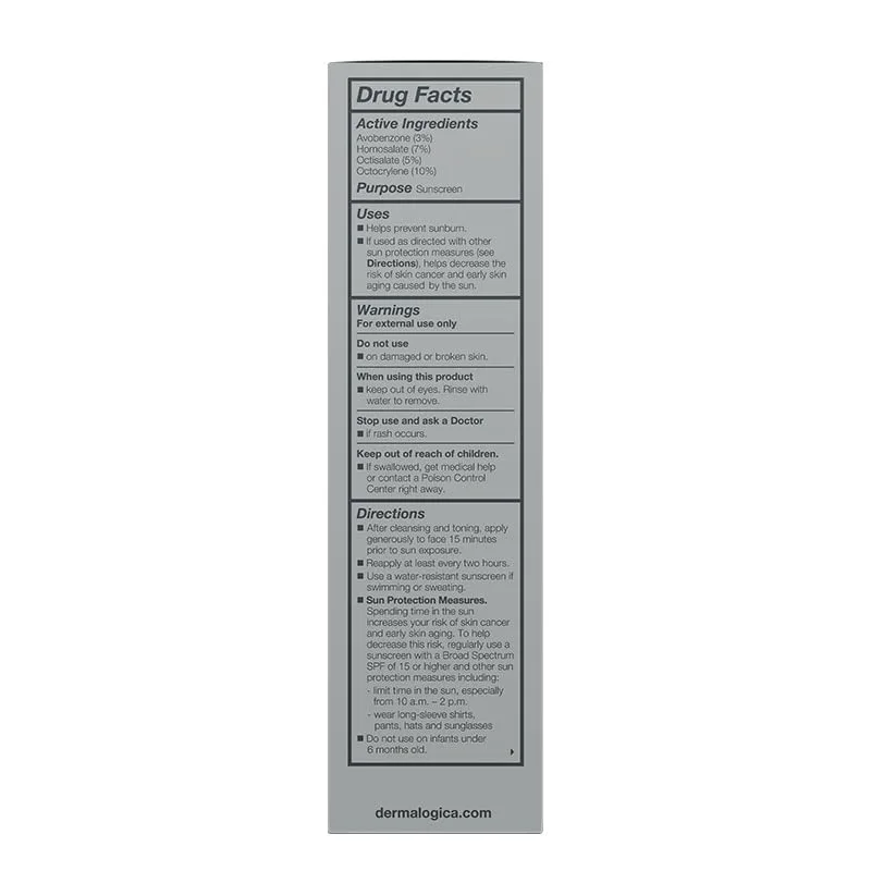 Увлажняющий крем для лица Dermalogica Biolumin-C Heat Aging Protector SPF 50 для ежедневного использования с солнцезащитным фильтром - защита от признаков старения кожи, 1,7 жидких унций — фото 4