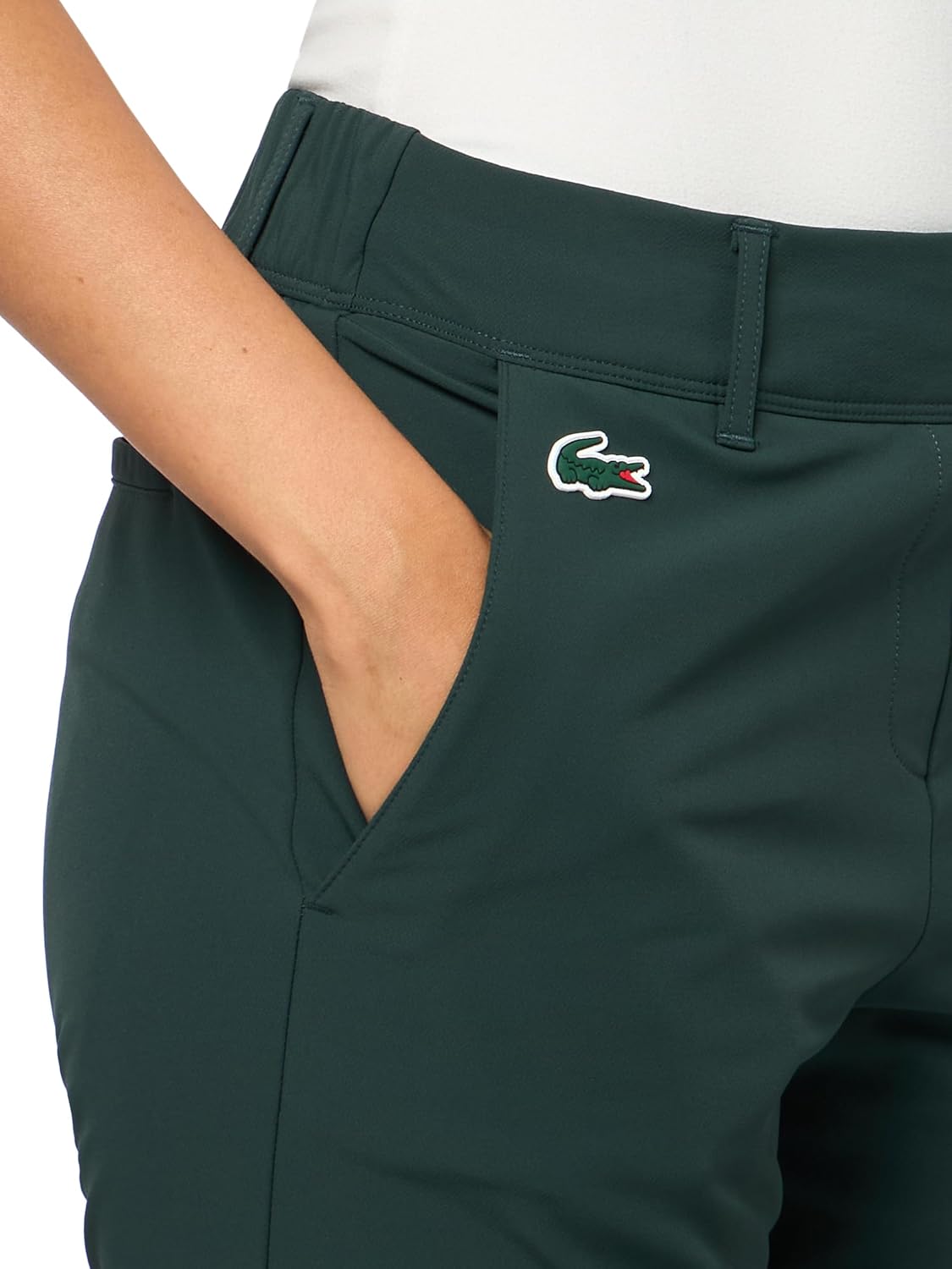 Гольф-штаны женские Lacoste Forest Green — фото 3