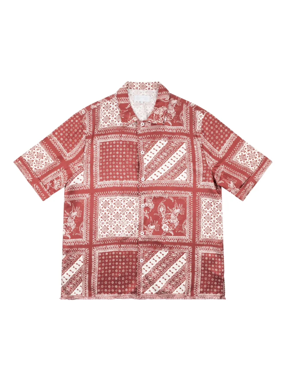 

Рубашка с бандана-принтом KITH, красный