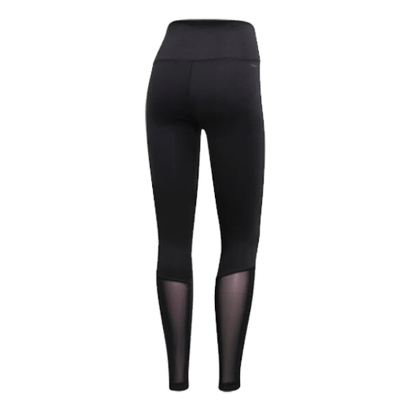 Дизайн брюк 2 move high rise logo колготки азиатские размеры Adidas, черный — фото 2