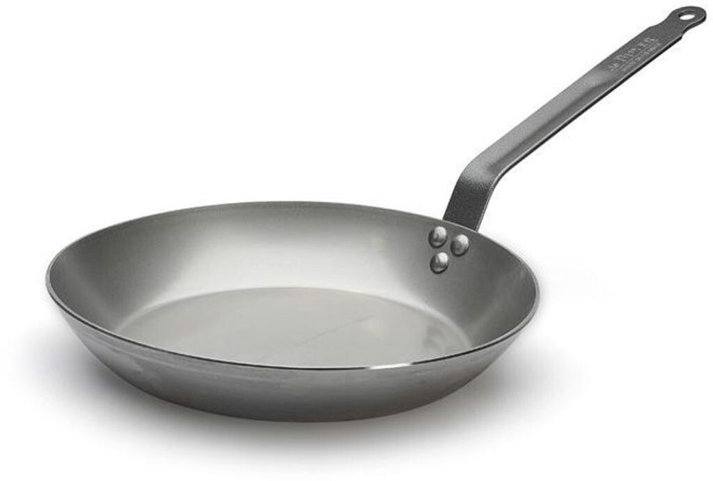 

De Buyer 5110.30 Сковорода Carbone Plus Lyonnaise, серебро