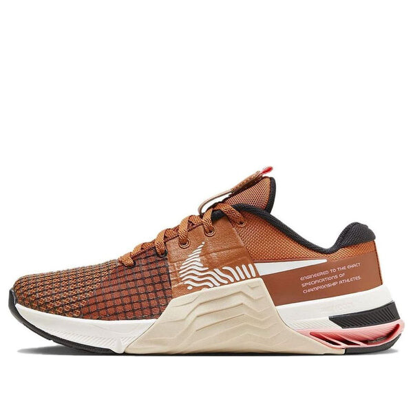 

Кроссовки (WMNS) Nike Metcon 8 Training Shoes 'Dark Russet', цвет dark russet / black / sanddrift / sail