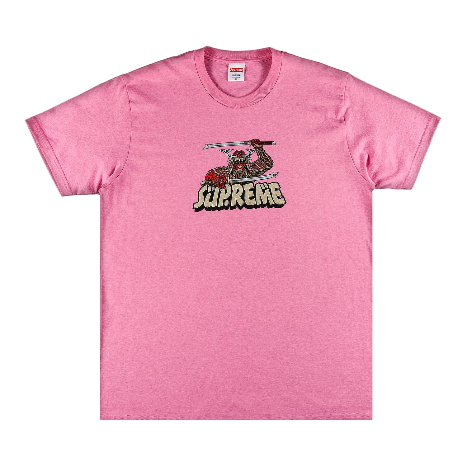 

Футболка Supreme Samurai Розовая, Розовый, Футболка Supreme Samurai Розовая