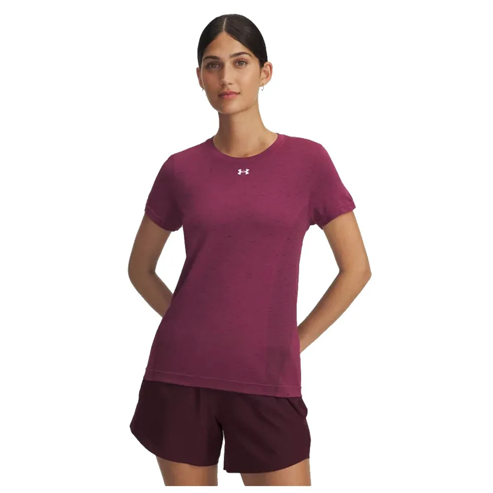 

Футболка с коротким рукавом спортивная Under Armour Vanish Seamless Loose, фиолетовый