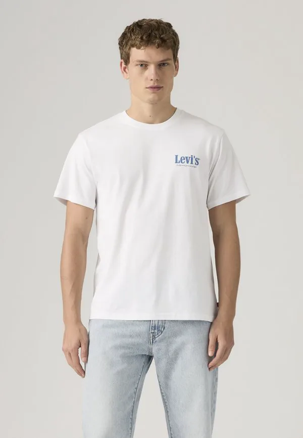 Футболка свободного кроя с принтом ss Levi'S, White Plus — фото 2