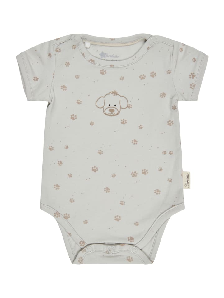 

Sterntaler Удачный боди с короткими рукавами серебристого цвета