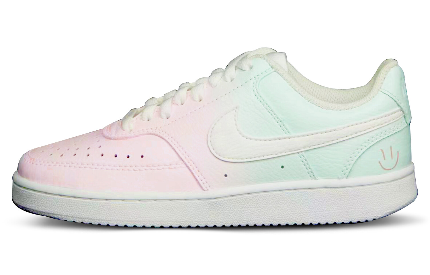 

Кроссовки Nike Court Vision 1 Skateboard Shoes Women's Low-Top White, Белый, Кроссовки Nike Court Vision 1 Skateboard Shoes Women's Low-Top White