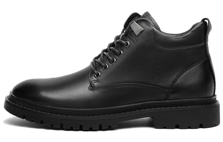 VOLO Рабочие ботинки мужские Mid Top Black — фото 4