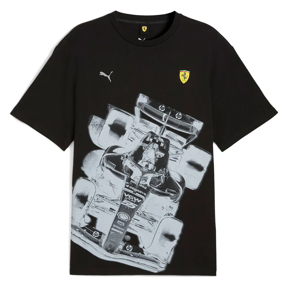

Футболка с коротким рукавом Puma Ferrari Premium, черный