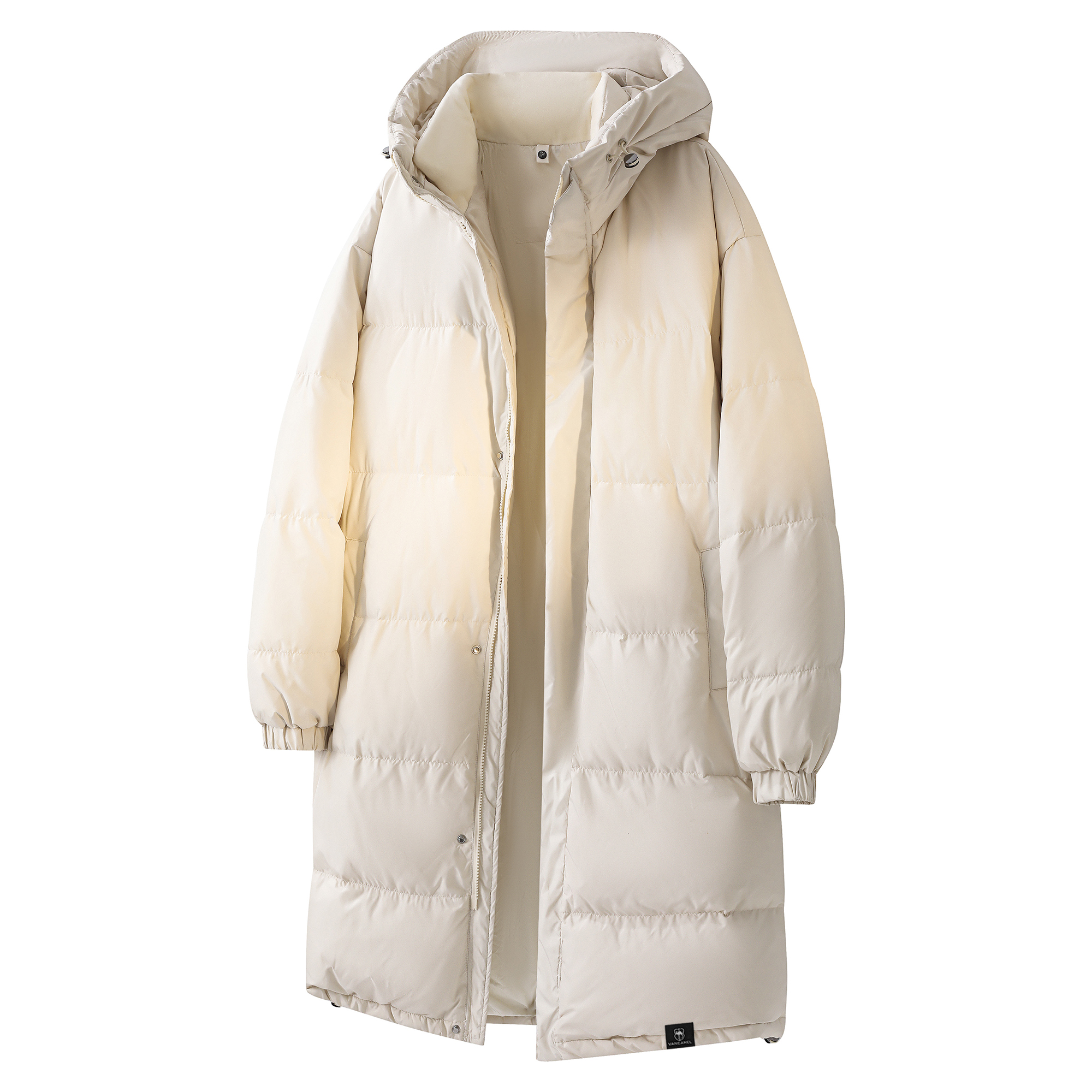 

Пуховик Unisex Hooded Thickened Others VanCamel, бежевый оранжевый