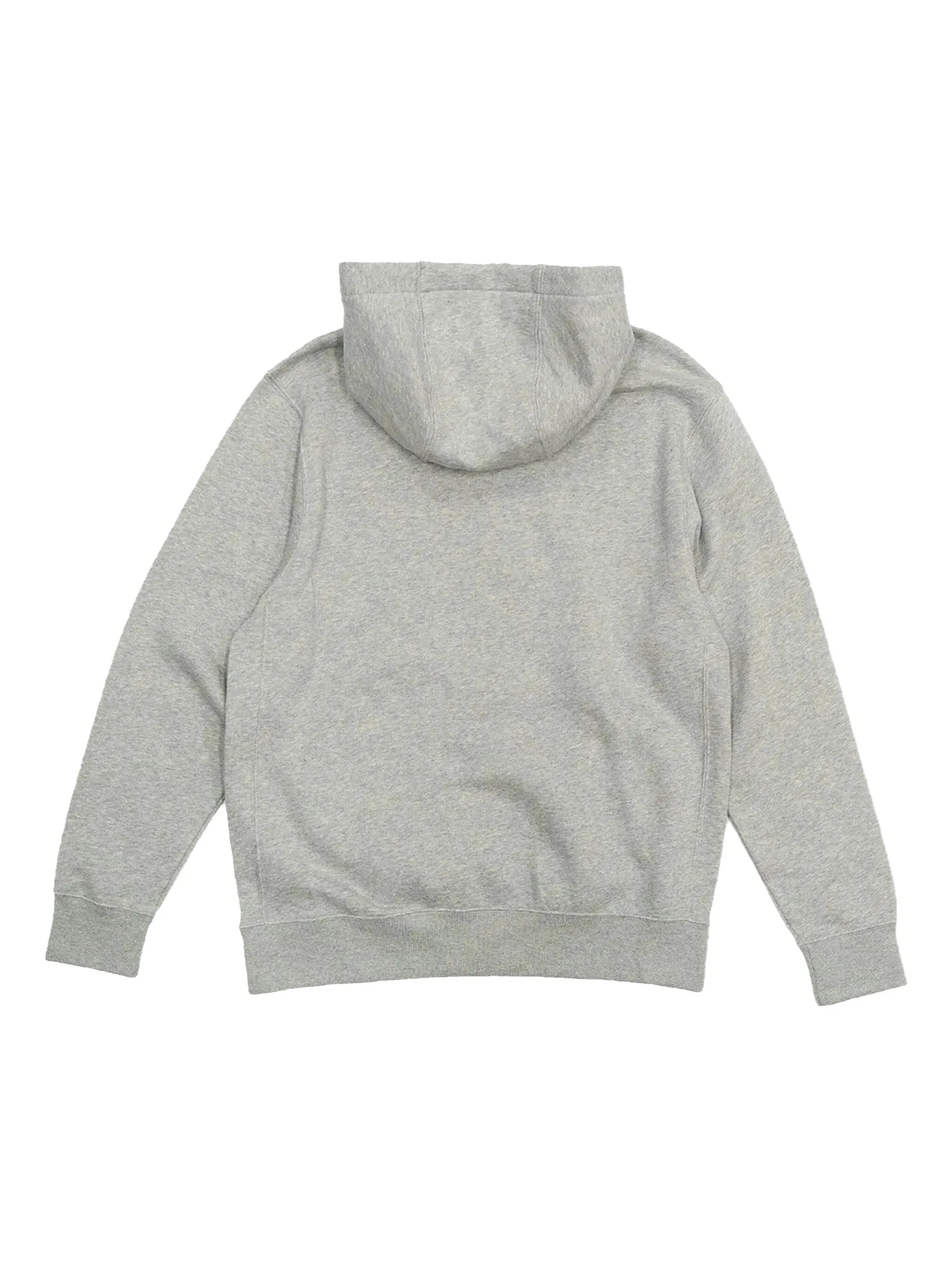 Худи Club Fleece Nike, серый — фото 2