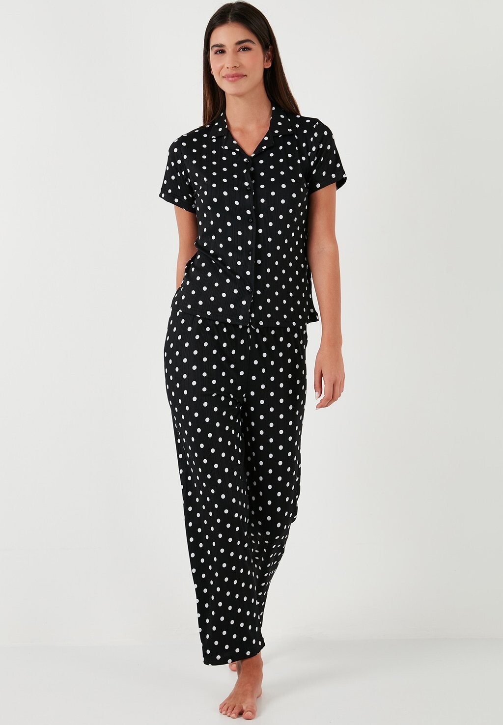 

Пижамный комплект REGULAR FIT SET LELA, черный