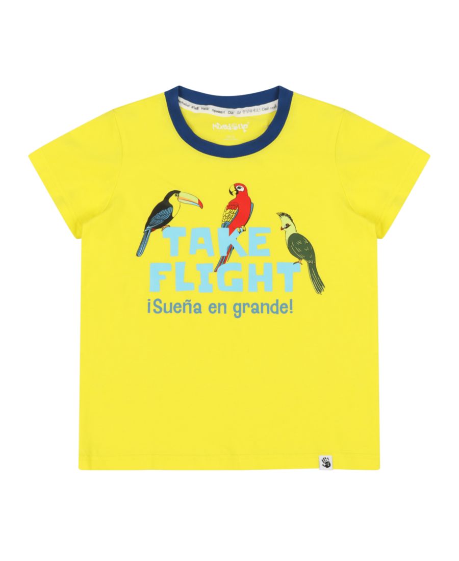 

Детская футболка с коротким рукавом и графическим принтом Suave Mixed Up Clothing, Take flight