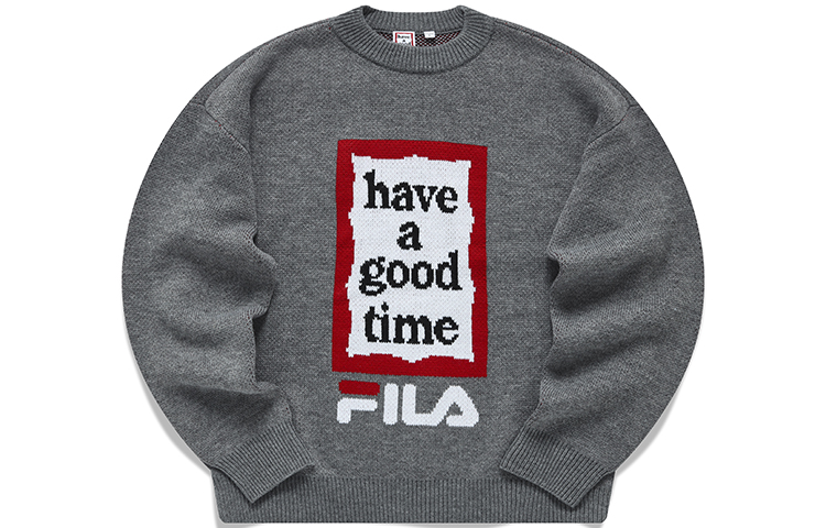 

Футболка Unisex Have A Good Time Collection с принтом "Чернильное облако" серый цвет FILA