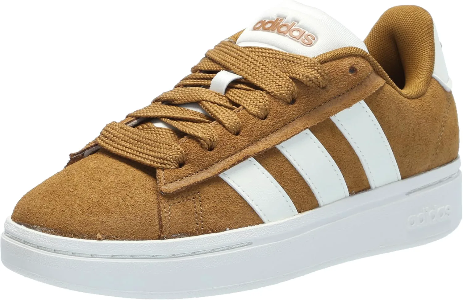 Мужские кроссовки Adidas Grand Court Alpha 00s, бронзовый/белый — фото 4
