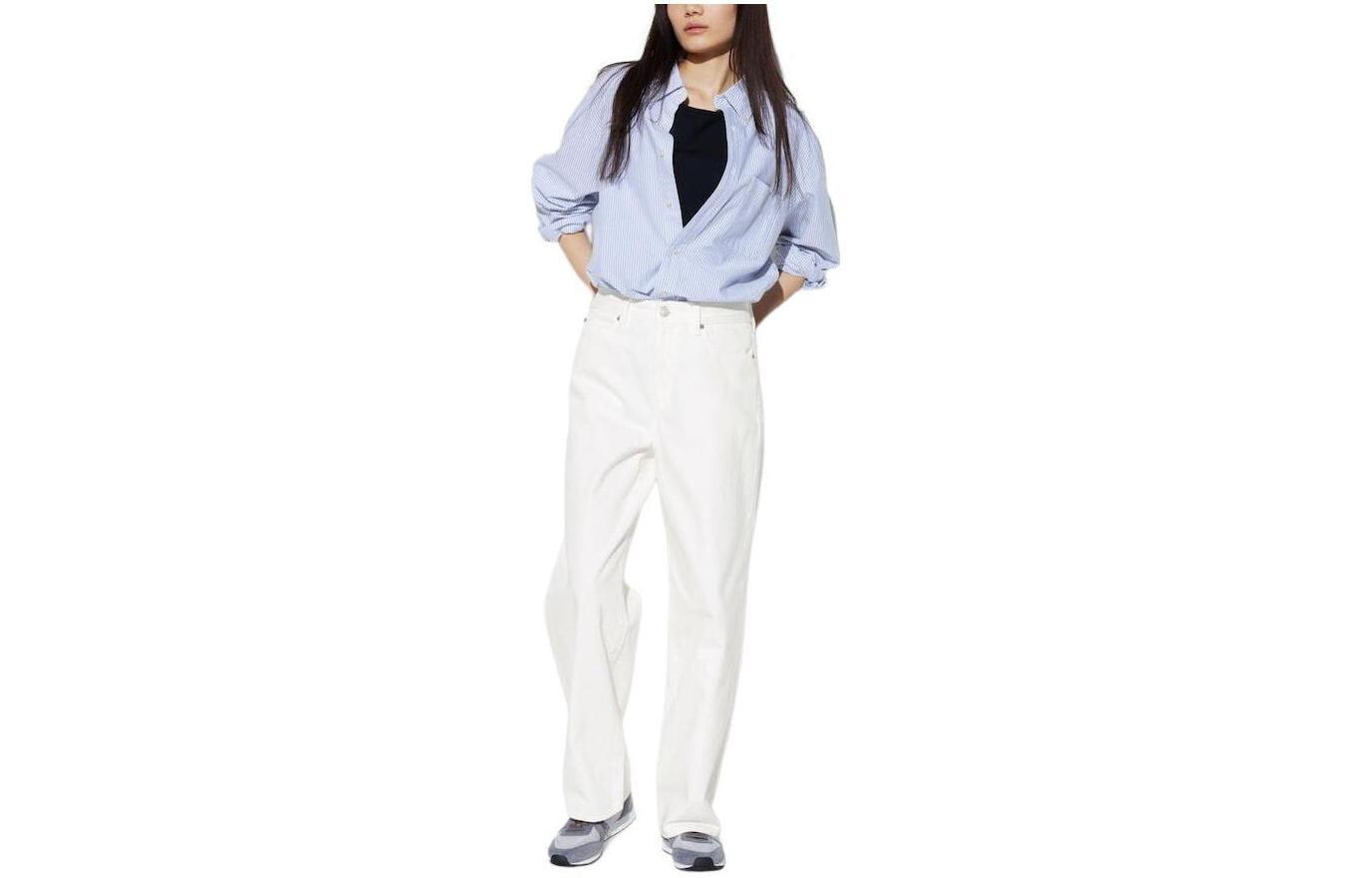 

Джинсы женские белые Uniqlo