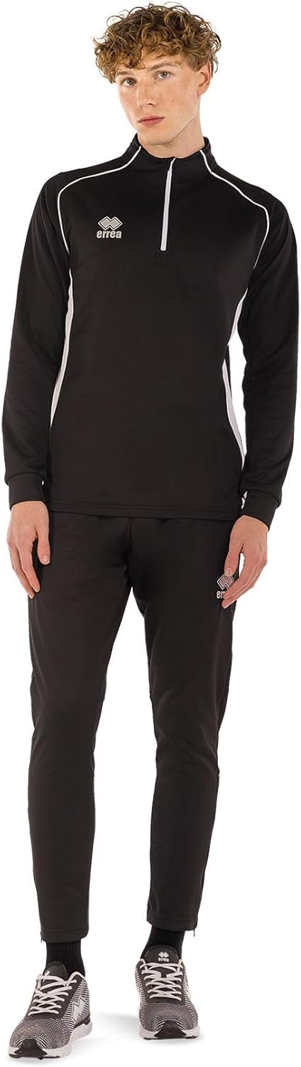 

Тренировочная толстовка с длинным рукавом Elea DYNAMIC JR Errea, черно-белый