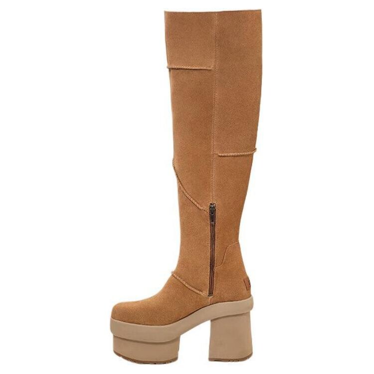 Сапоги женские высокие UGG, коричневый