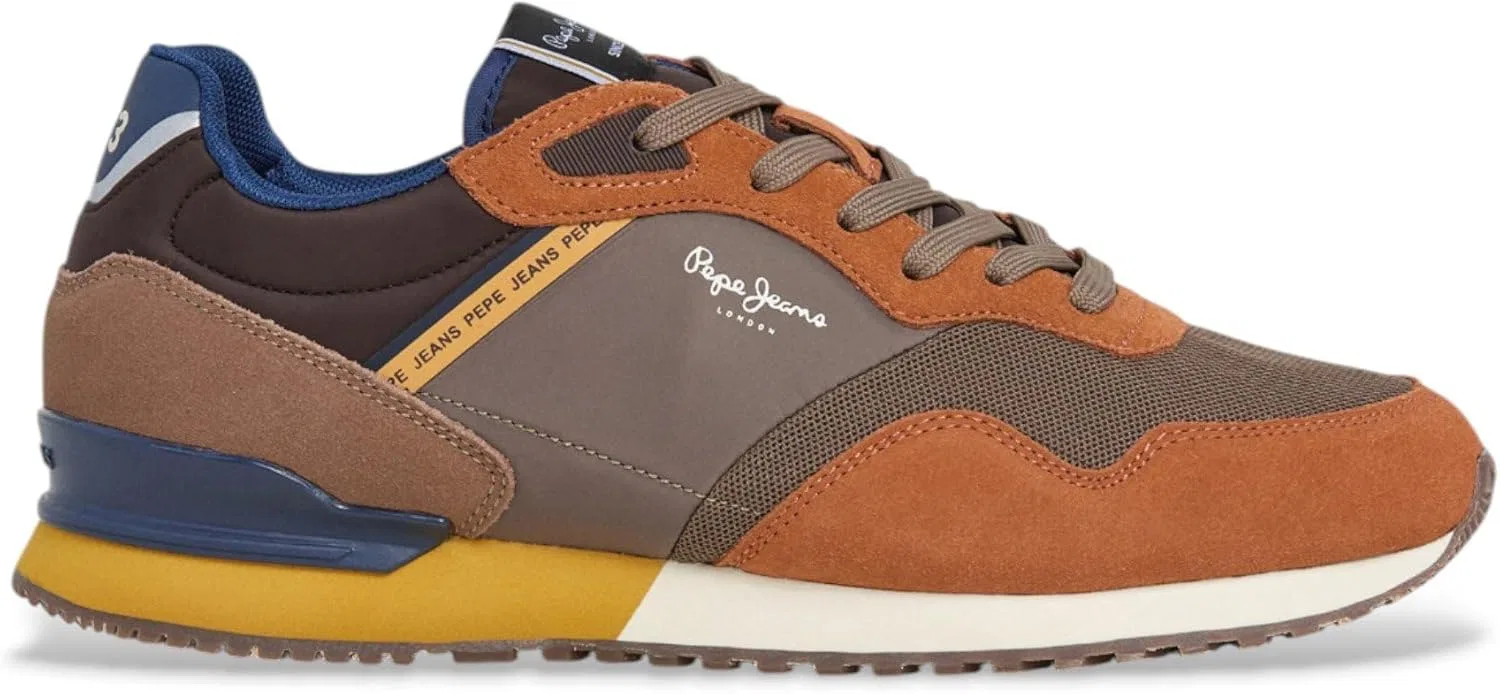 Мужские кроссовки Pepe Jeans London Brick размера M, Brown