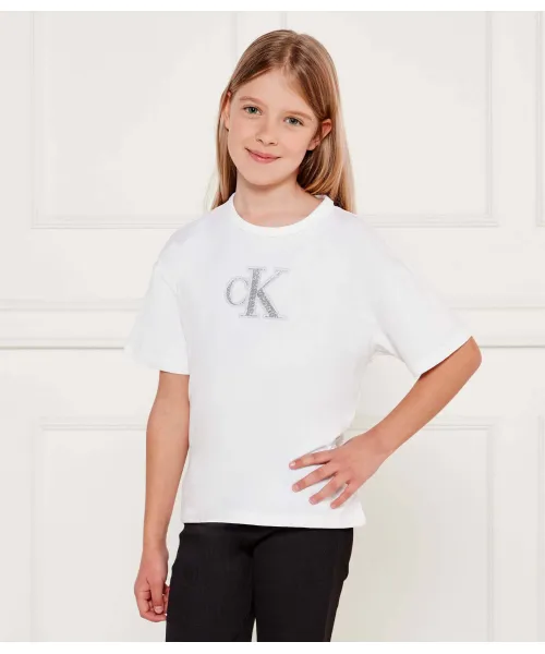 

Футболка Regular fit Calvin Klein Jeans, белый