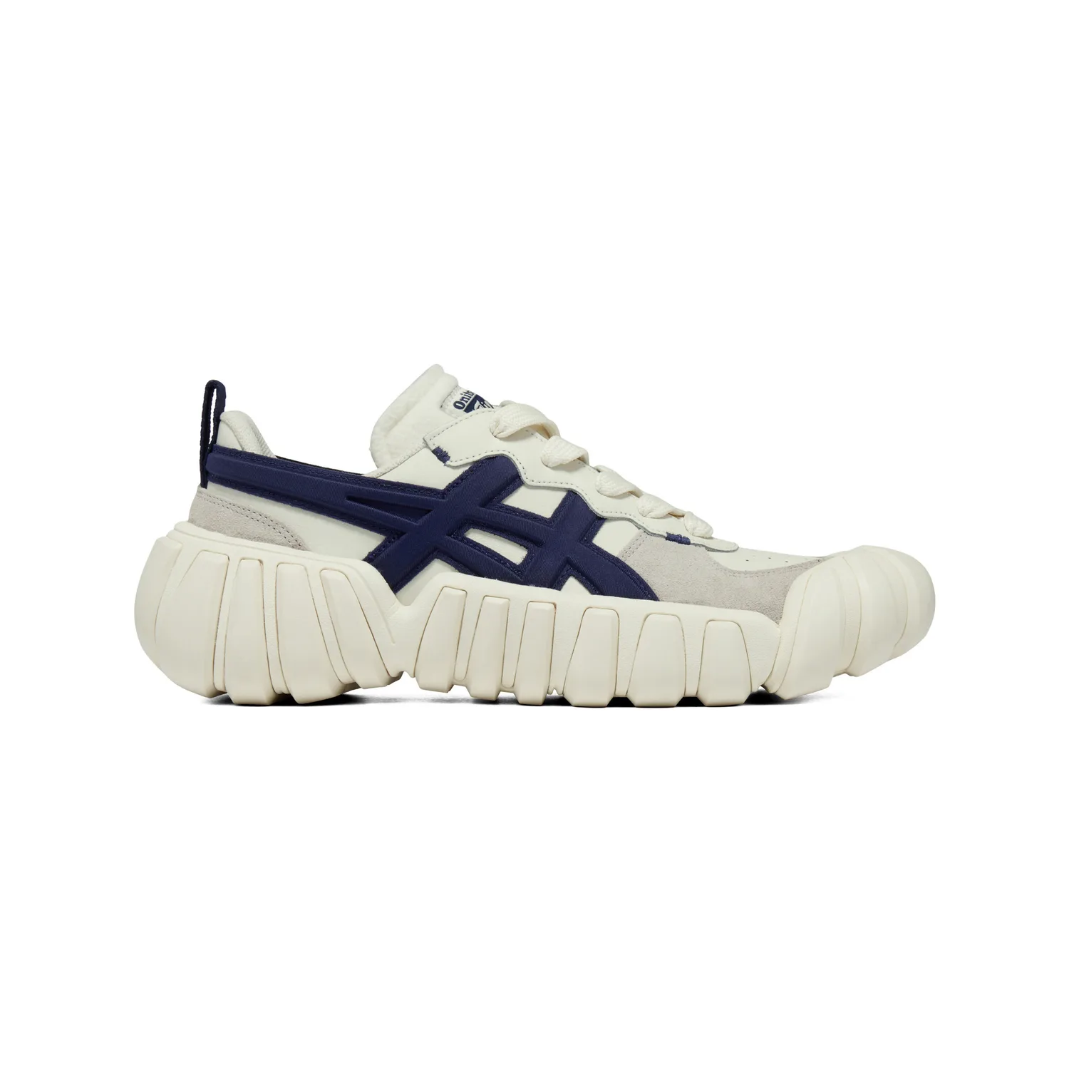 Onitsuka Tiger Dentigre LS Low top Casual Shoes Unisex Beige/Blue — фото 3